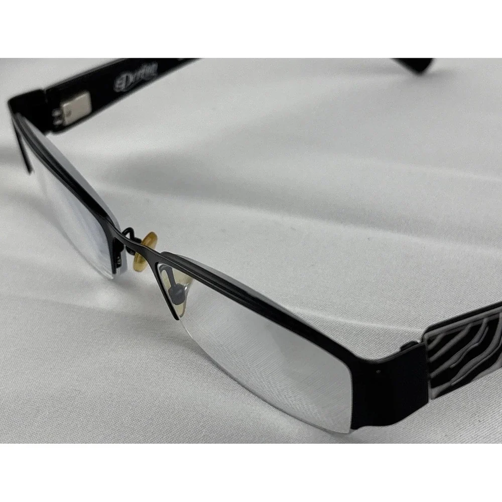 Dereon DOC316 001 Semi Rimless Eyeglasses Frame w/ Flexhinge 53-19-135